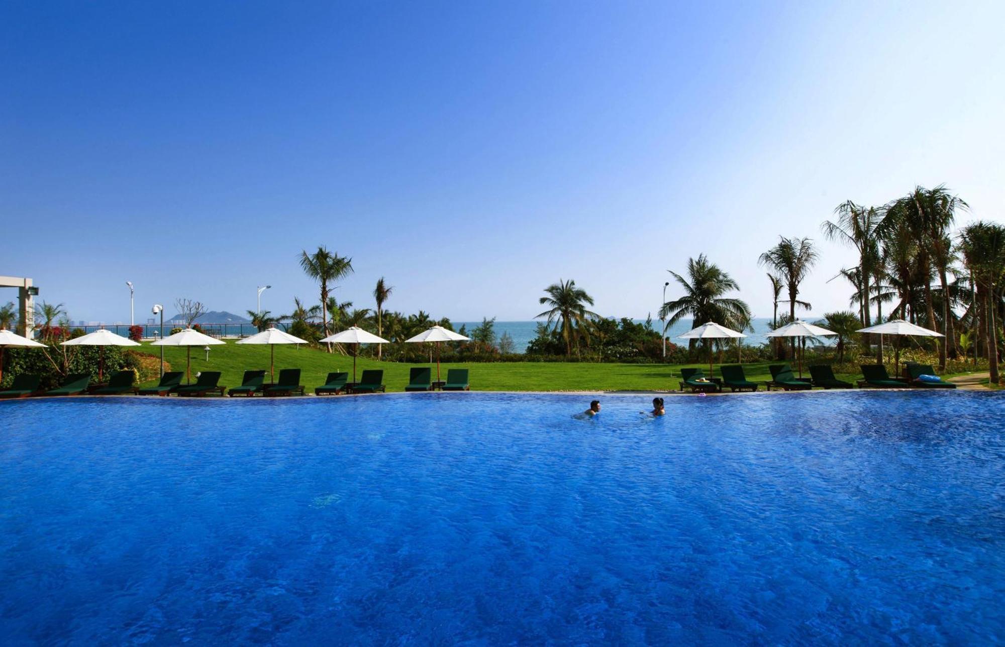 Sanya Seacube Holiday Hotel Extérieur photo